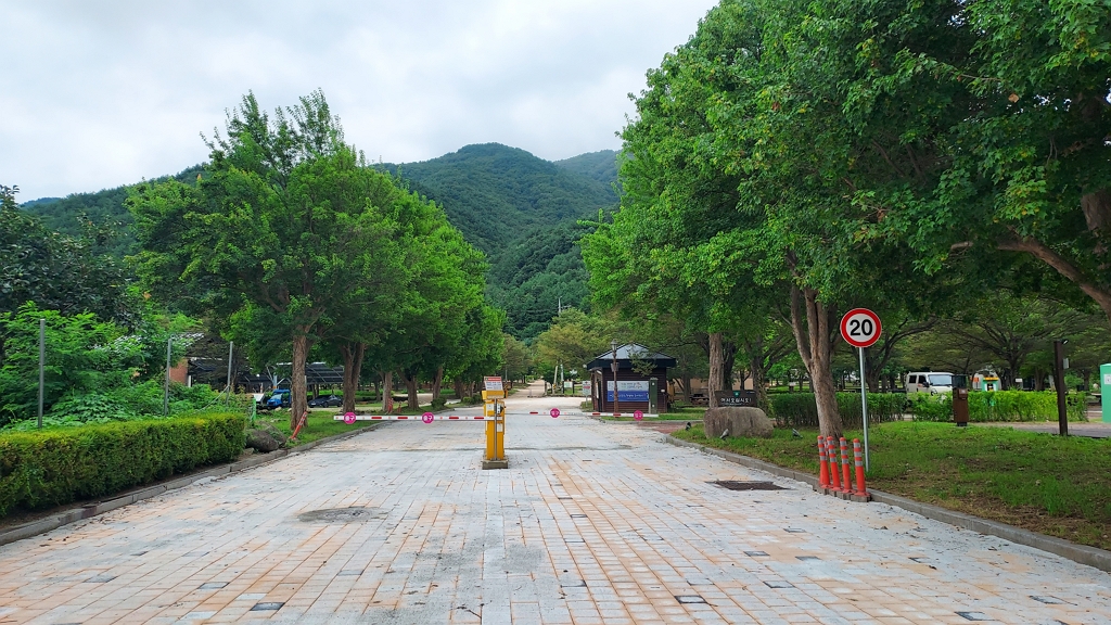 야영장 입구